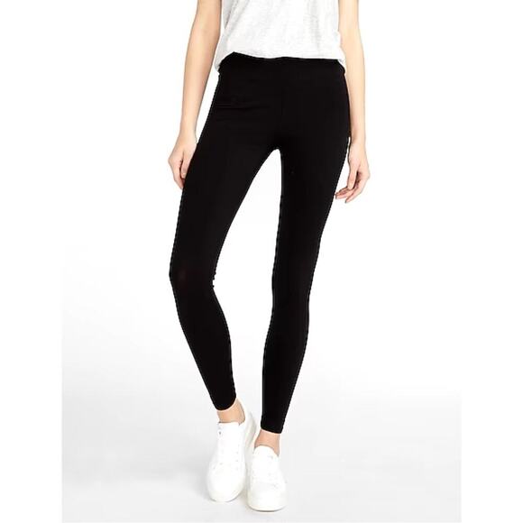 Express Super High Waisted Essential Full Length Leggings - Picture 1 of 6